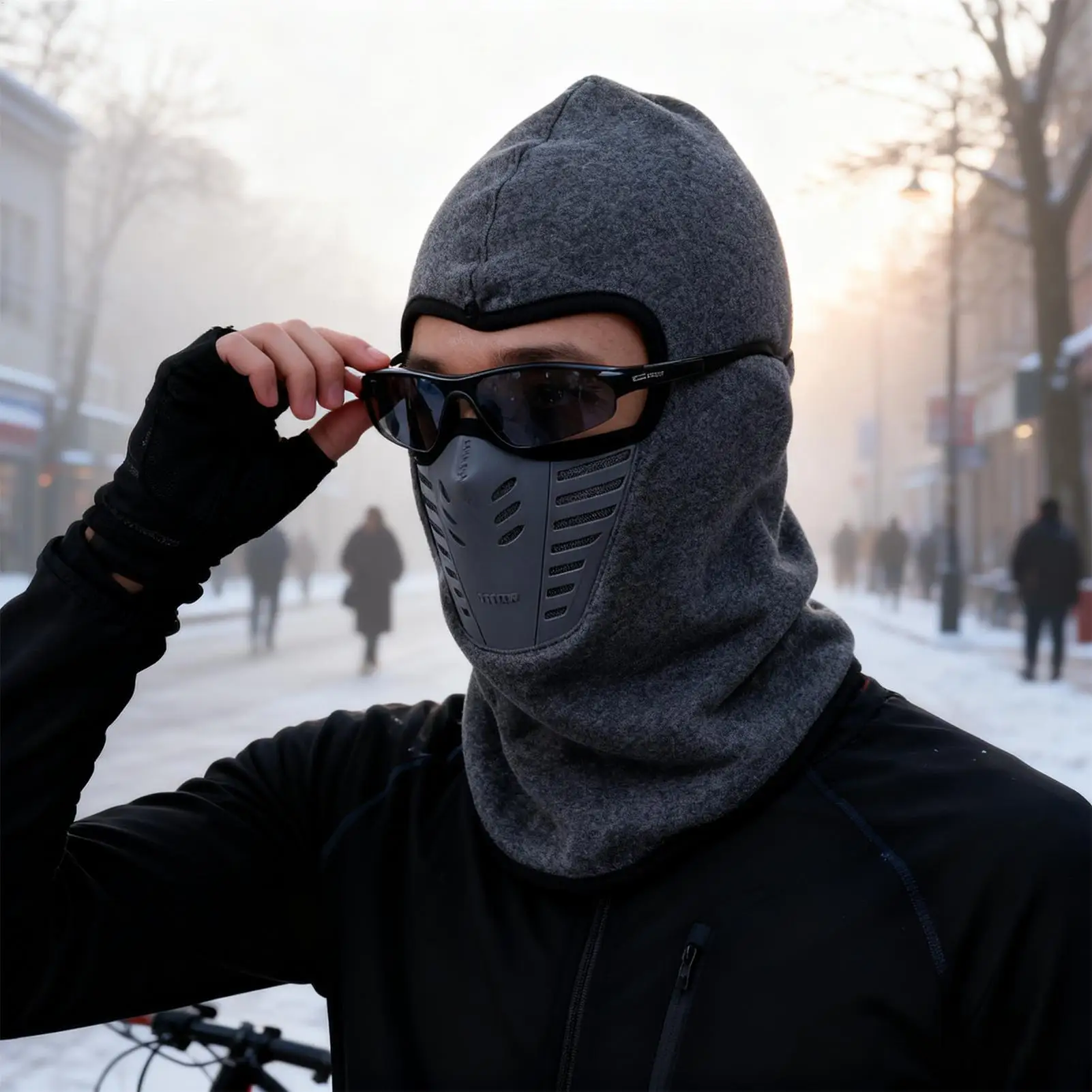 

Riding Face Cover Warm Breathable Elastic Cold Weather Protector Scarf Men Women Face Cover Neck Gaiter For Fishing Cycling