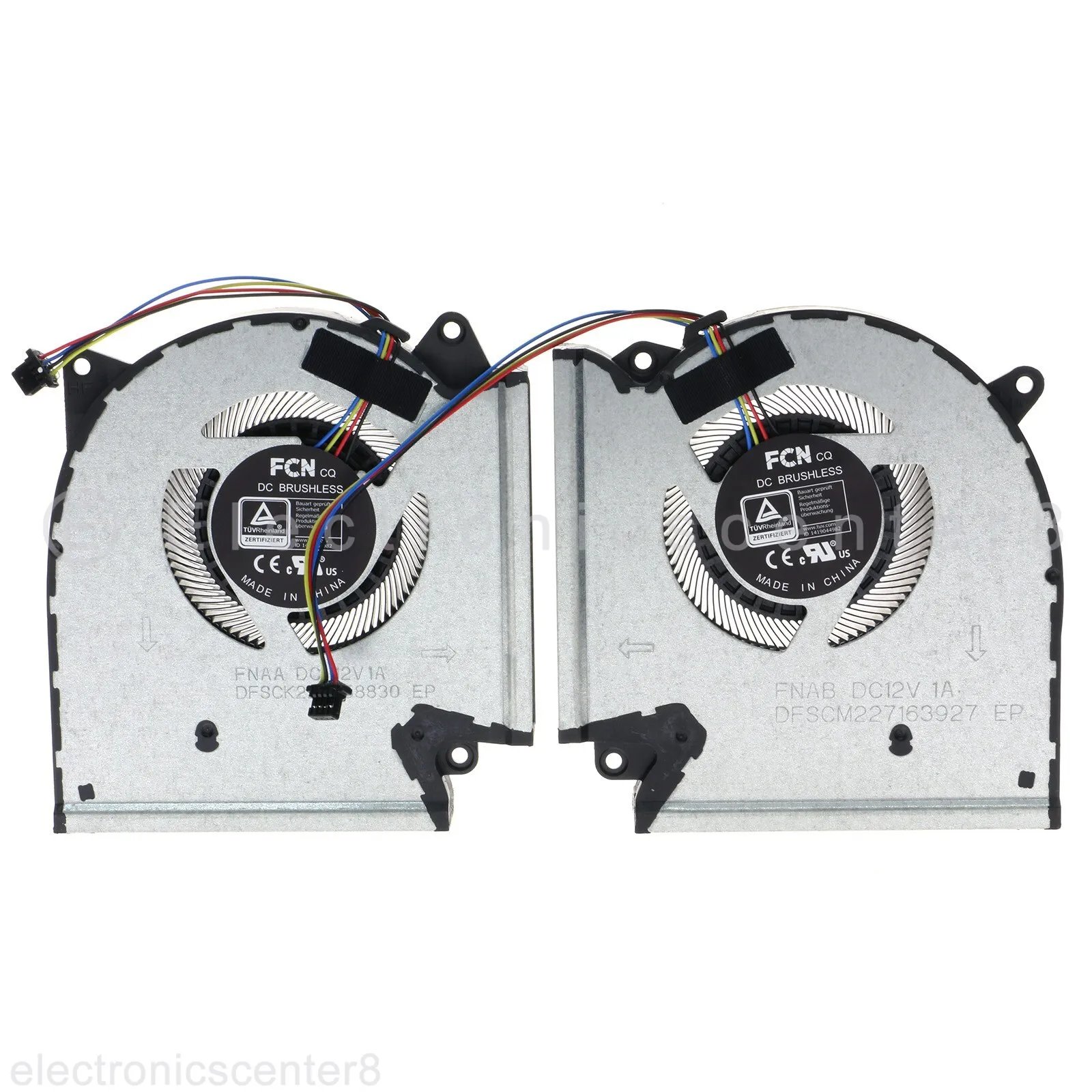 CPU GPU Cooling Fan For Asus G713IM G713IR G713QM G713QR G733QM G733QR G733QS