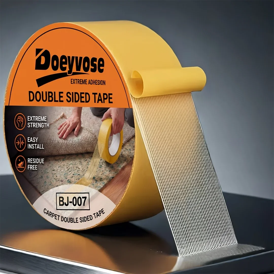 Doeyvose Super Strong Viscosity Waterproof Tape, Traceless Fixing Tape for Home Improvement & Carpet Installation