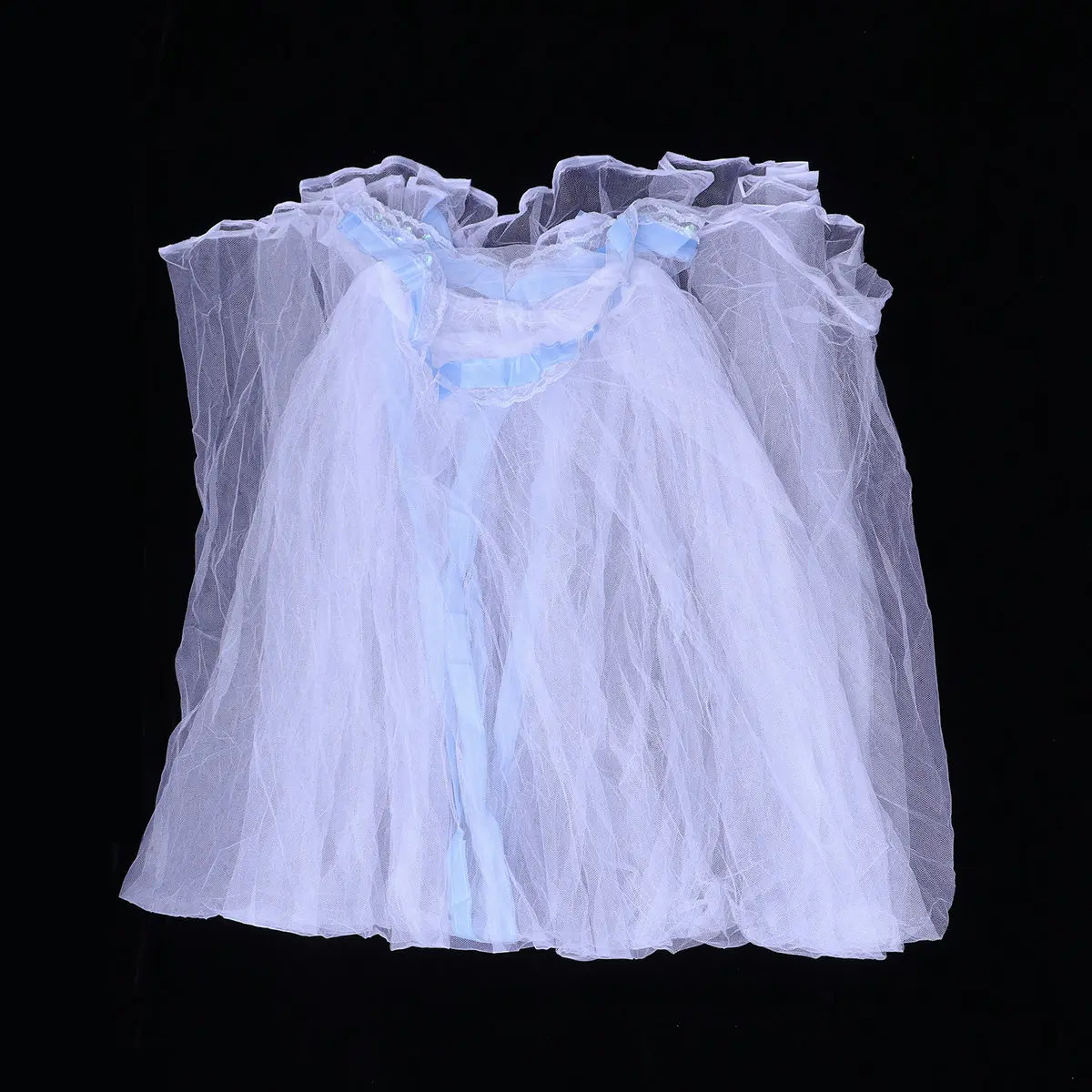 Round Dome Mosquito Net for Babies Fits Cribs Easy Install Lightweight Breathable Bed Canopy Elegant Lace