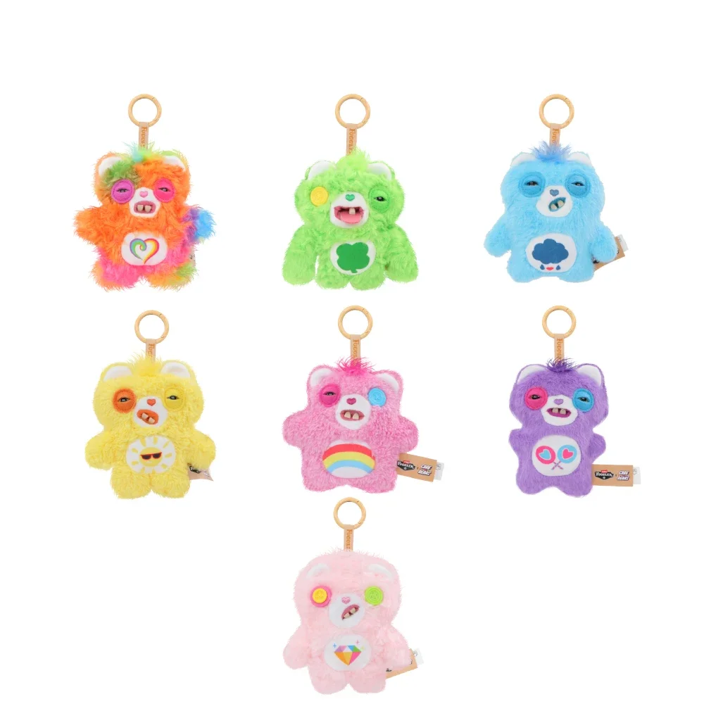 Fugglers Alley Cats Care Bears Plüschtiere Fugg Nuggets Schlüsselanhänger Lustiges hässliches Zahnmonster Taschenanhänger Puppen Rucksackdekoration Taschenbezug – Detail 7