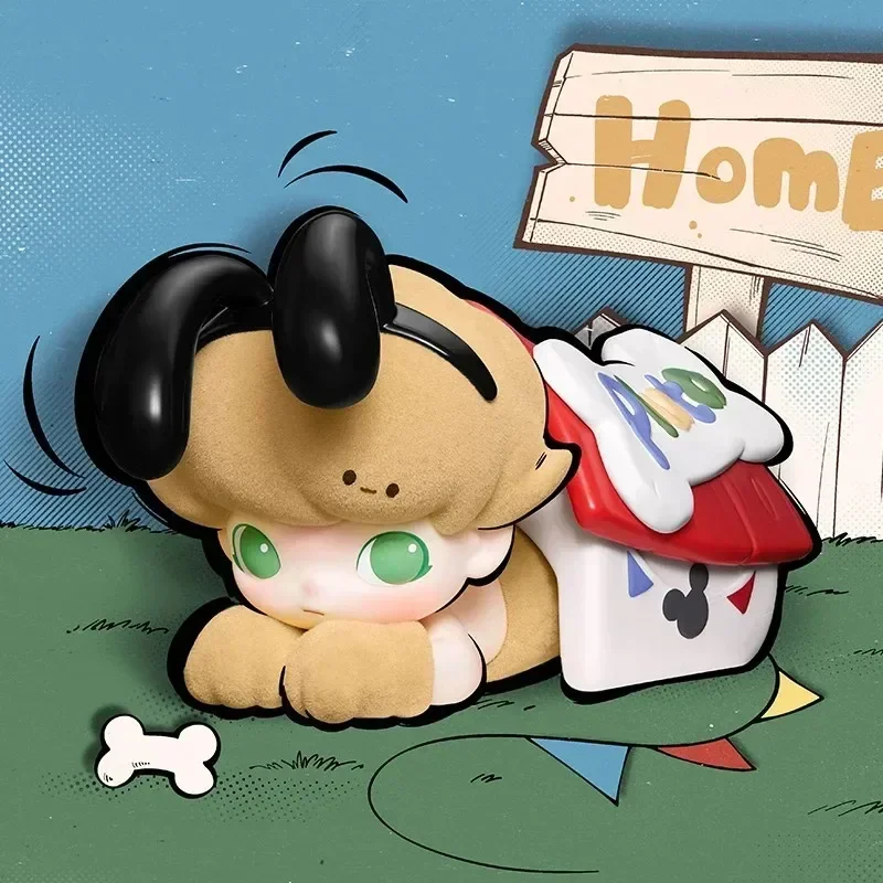 POP MART DIMOO WORLD x DISNEY Serie Blind Box Guess Bag Mystery Box Speelgoed Pop Leuke Anime Figuur Desktop Ornamenten Gift