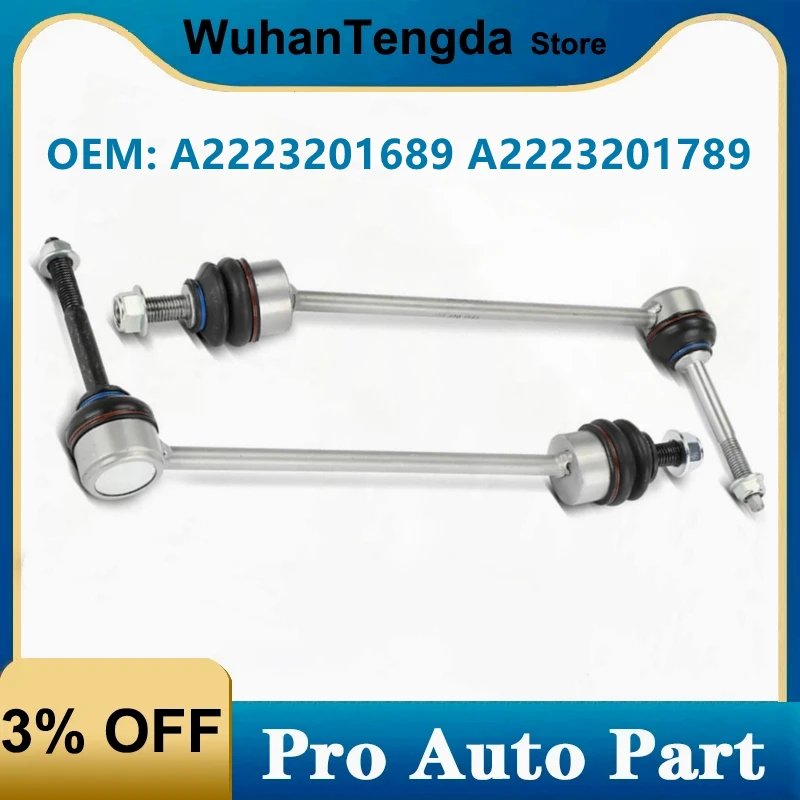 

A2223201689 A2223201789 1 пара передних тяг стабилизатора для Mercedes-Benz S-Class 14-20 S550 S450 S550e S560 2223201689 2223201789