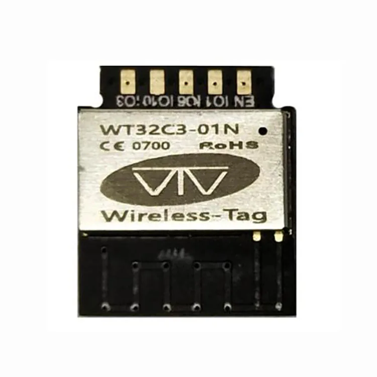 

Small size Mcu wifi module WT32C3-01N 4MB esp32 wifi module support wifi ble combo used in IOT projects