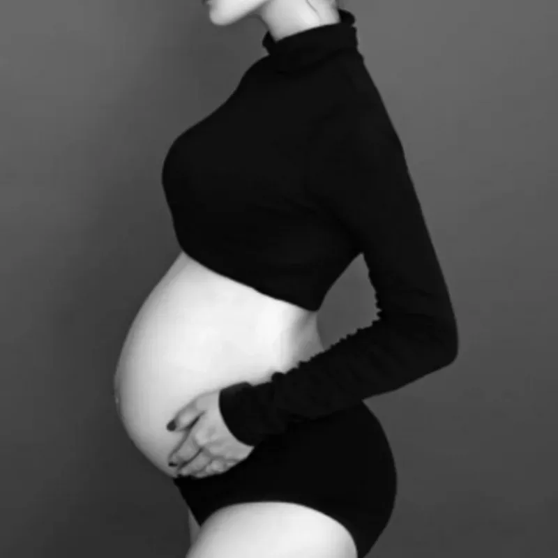 New Maternity Photography Dresses Fitting Pregnant Woman Sexy Shower Dresses Pregnancy Photo Shoot Top