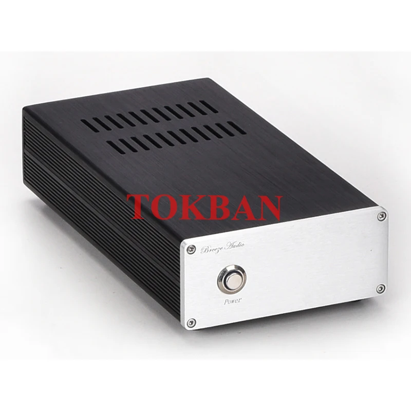 Tokban Audio 1359 131*55*249mm Aluminum Power Amplifier Chassis Enclosure DIy Power Supply Case Shell