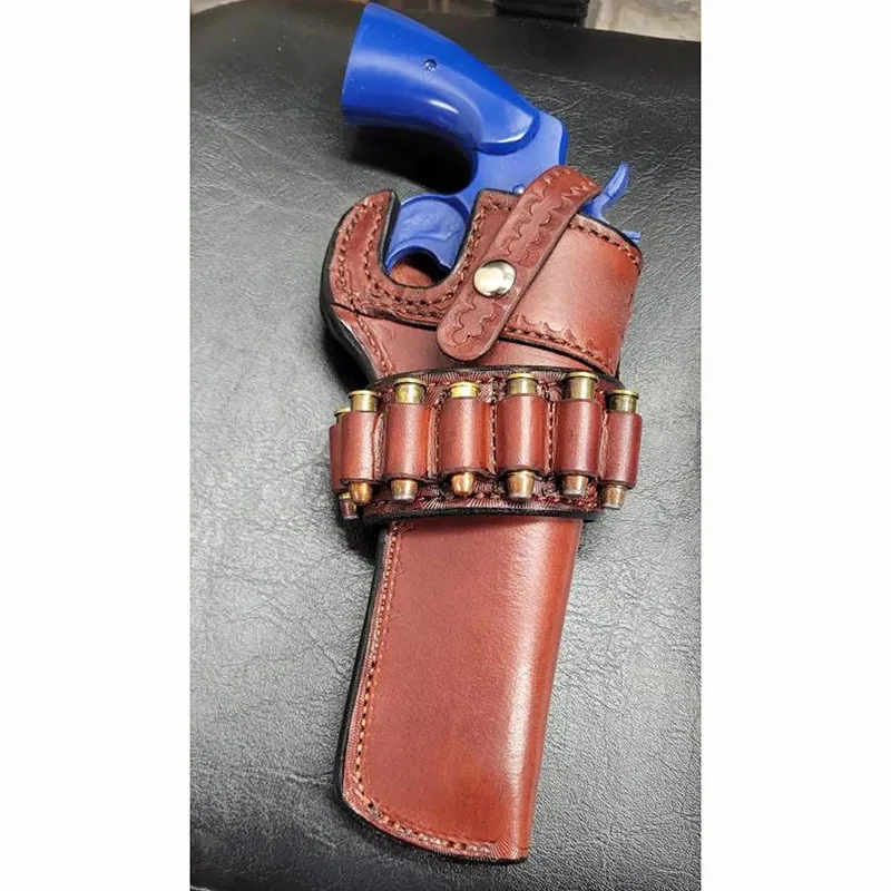 New Medieval Old West Wild West Cowboy Cosplay Revolver Protective Holster PU