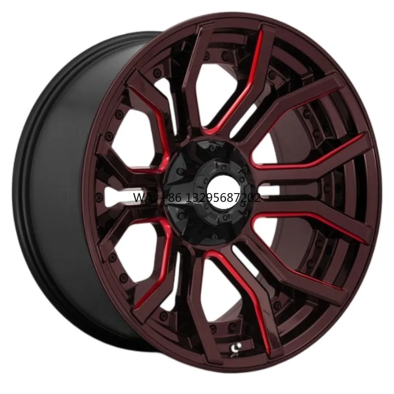 

HRC-SFC037 Gloss Black with Candy Red Accents