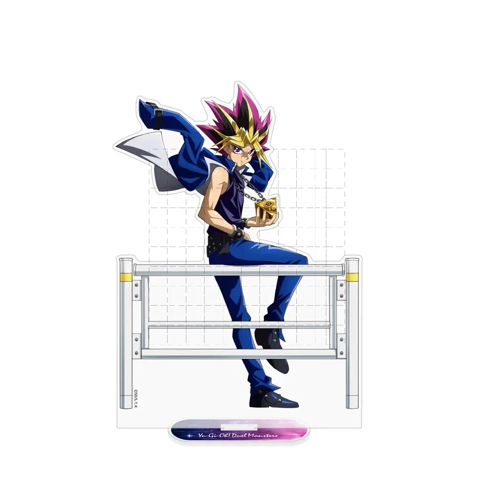 Game Yu-Gi-Oh! Duel Monsters Acrylic Stand Doll Anime YuGiOh Bakura Yami Yugi Mutou Seto Kaiba Figure Model Cosplay Toy for Gift