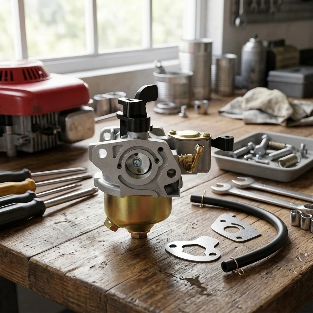 As Show Carburettor For Honda GXH50 Precision Fuel-air Mixture Robust Metal Construction Wear And Tear Resistant