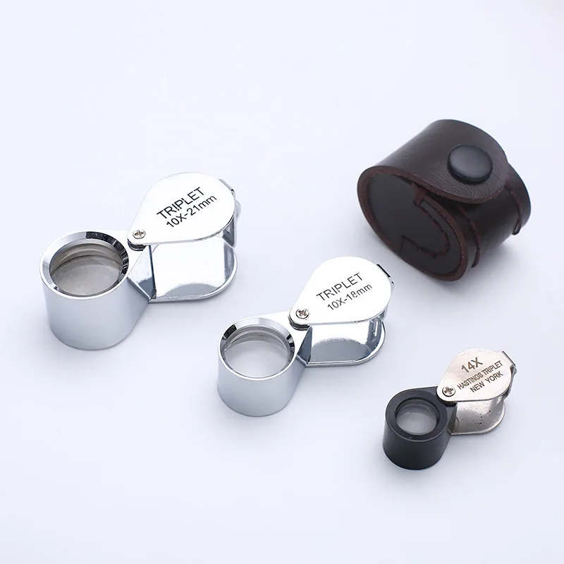Diamond detection matte gem identification magnifying glass eight hearts eight arrows diamond cutting mirror gold tools antique