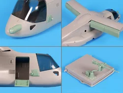 1/48 Die Casting Resin Figure Model Assembly Kit CV-22B Osprey Modified Parts Unpainted