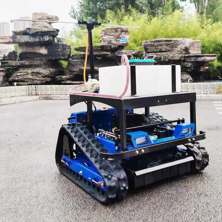 Fre Shipping Farm Remote Control Mower Garden Orchard Apply Pesticide Robotic Mowers Remote Control Intelligent Robotic Mowers