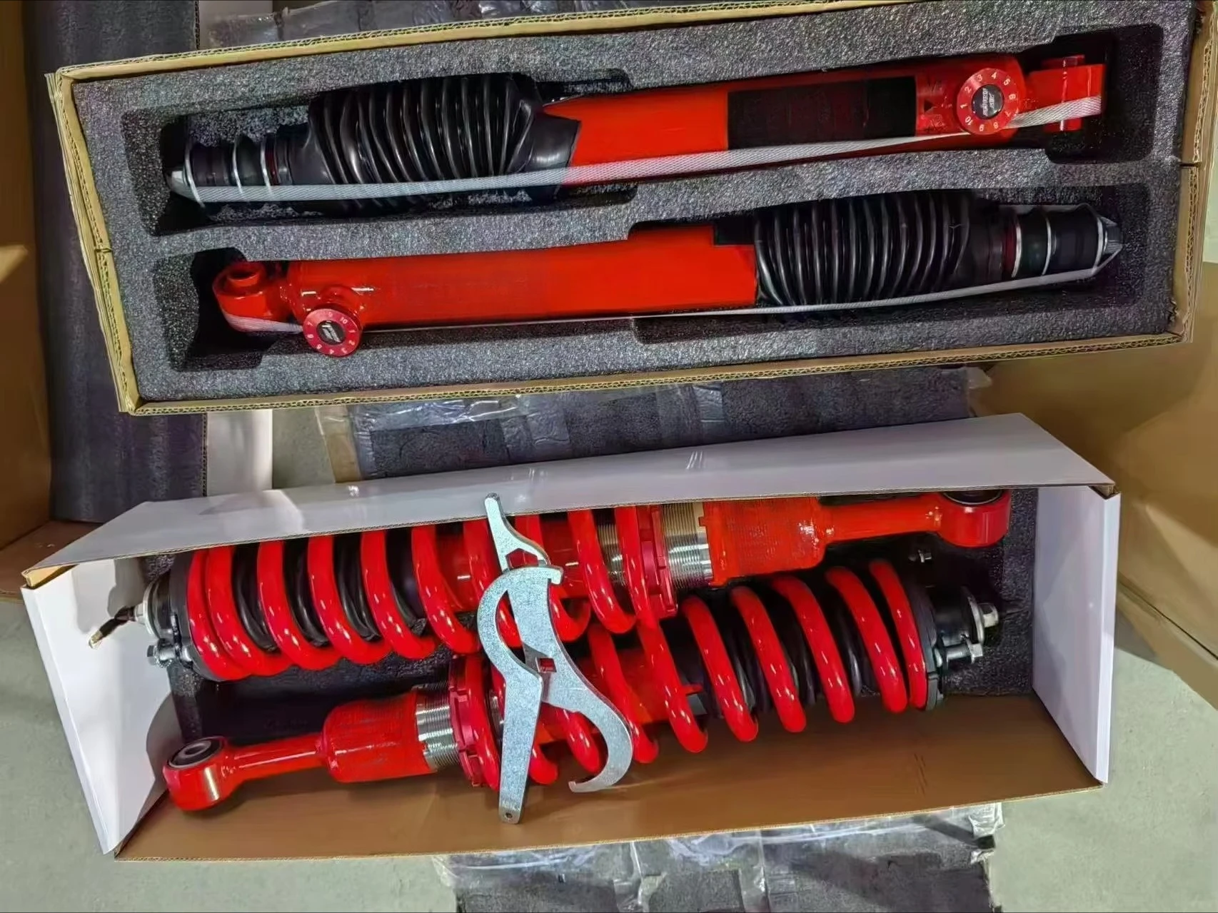 Suspension Upgrade 4x4 Nitrogen Coilover Lift Shock Absorber