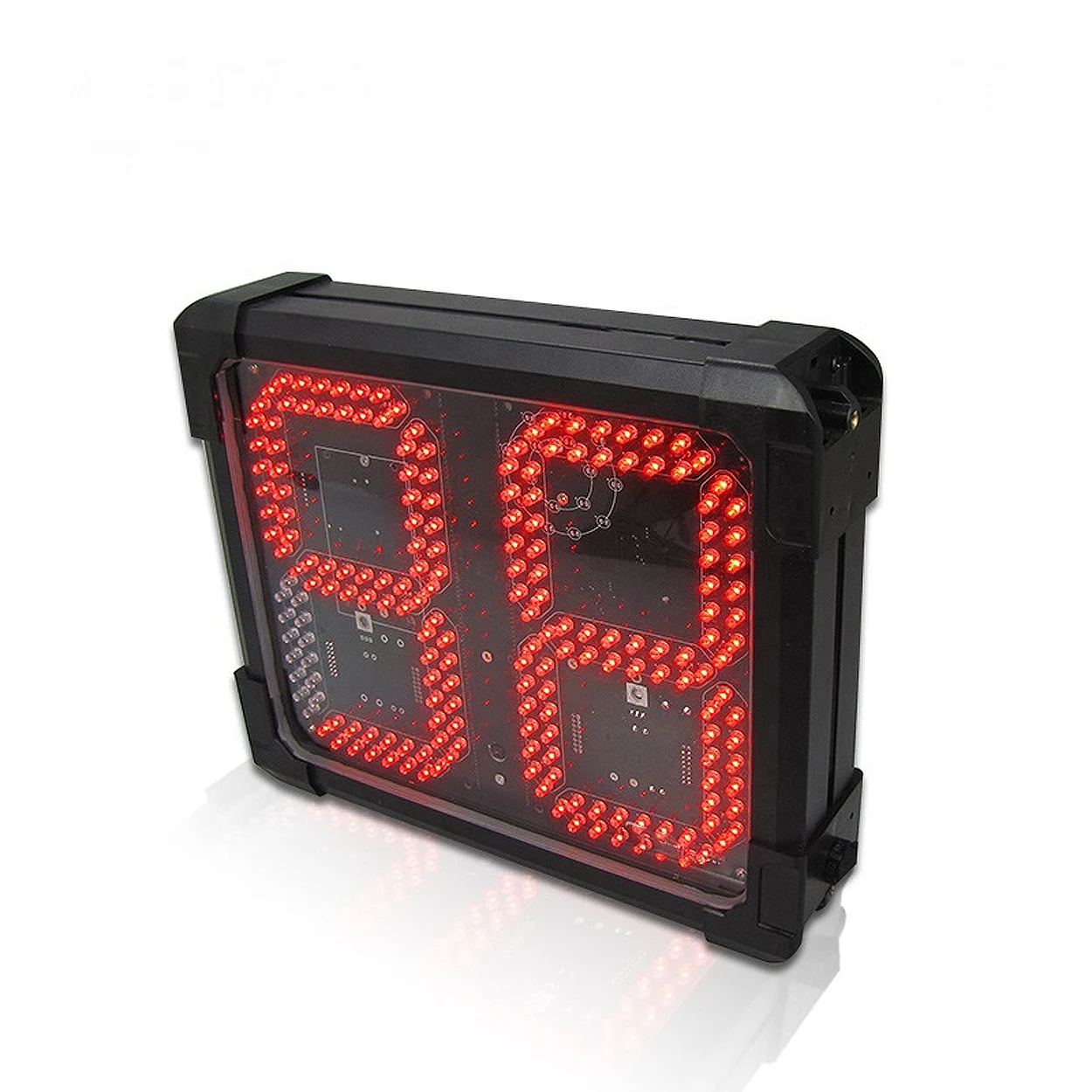 LED Count Up Countdown Counter, Electronic Display, Waterproof, 24S Seconds, Basketball Shot Clock, 8 Inch, 2 Digits
