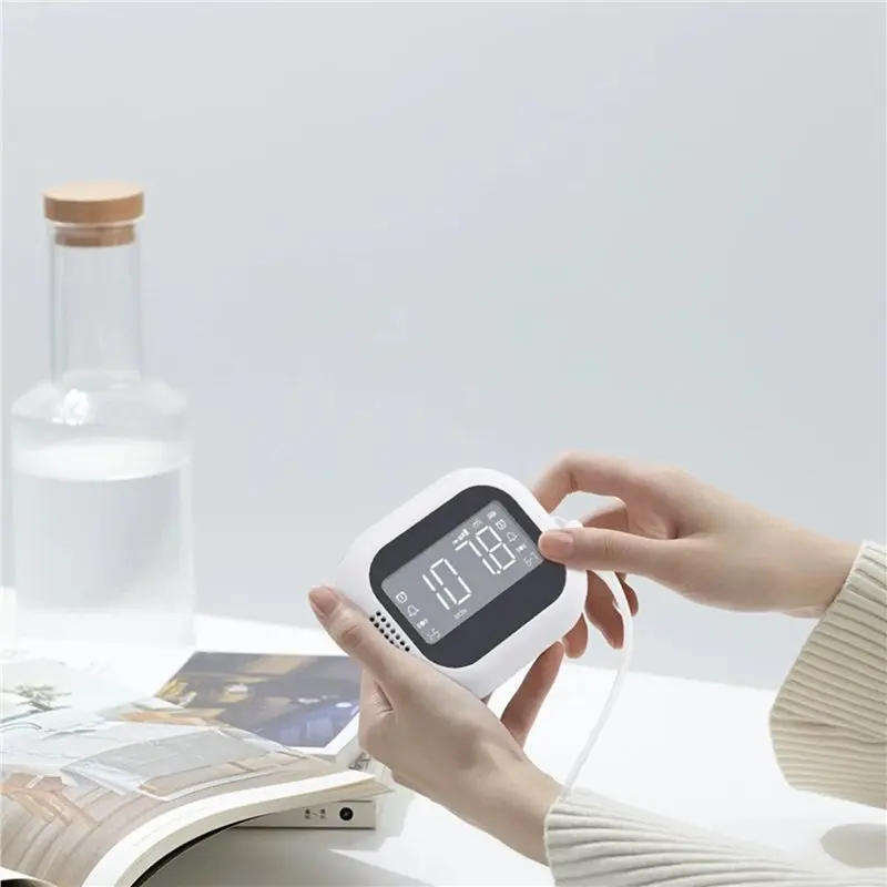 Y50A-3X LED Display Vibration Alarm Clock Rechargeable White Noise Natural Sound Multifunctional Clock Student Strong