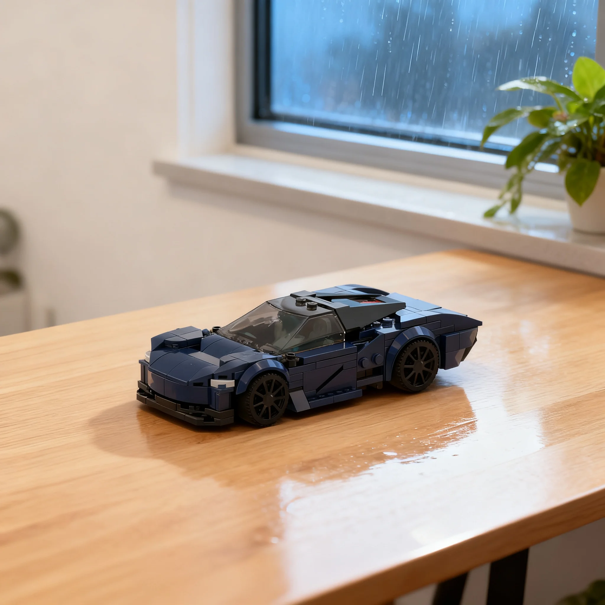 313pcs MOC McLarened Speedtail - Working Parking Brake Butterfly Doors City Champions Model Building Blocks Birthday Creative