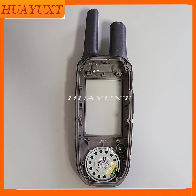 Original Front Cover for Garmin Rino 655T Front case With buttons and middle frame Repair replacement