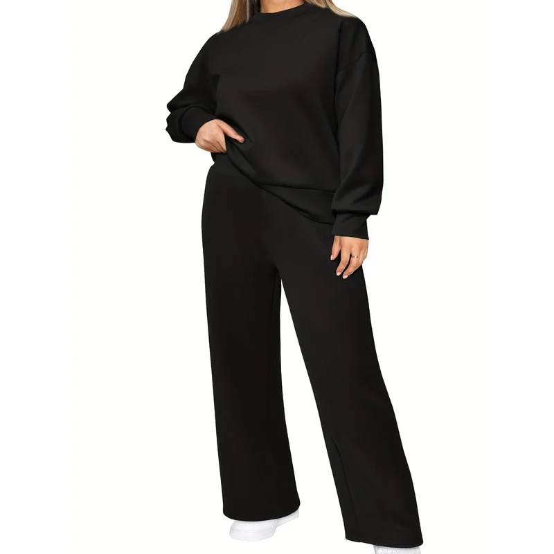 

Женские модные прямые брюки больших размеров с обычной талией, модель 2026 года