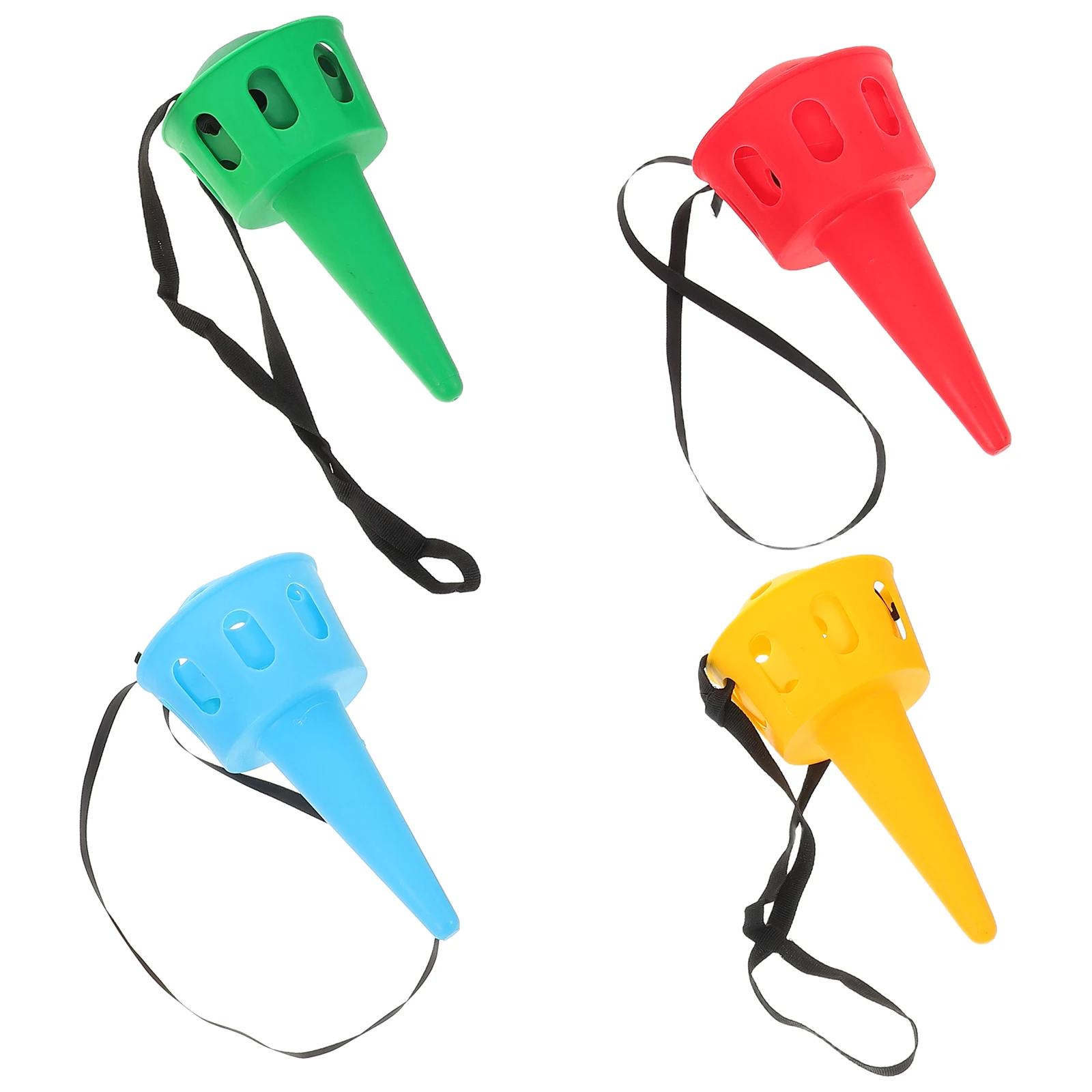

4 Sets Outdoor Toys Ball Catch Games for Kids Plastic Hand Eye Coordination Child