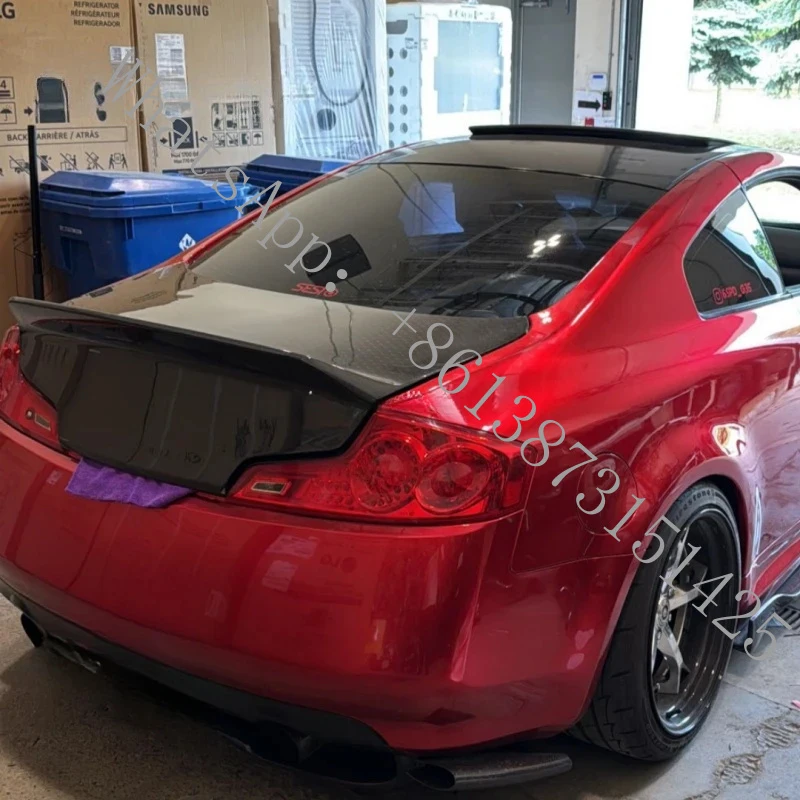 

Suitable CSL Style Double-sided Honeycomb Carbon Fiber Trunk Lid G35 Coupe