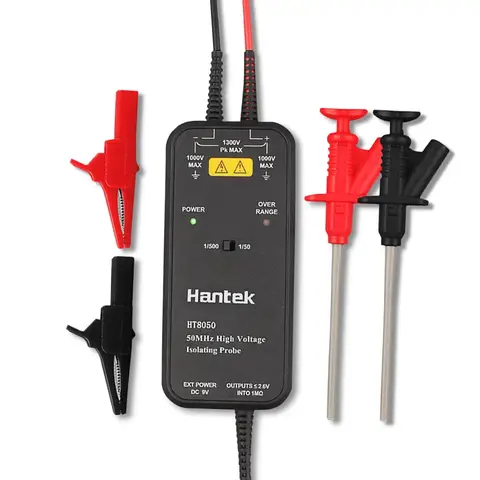 Hantek HT8050/HT8100 oscilloskop högspänningsdifferentialsond 50/100m oscilloskopisoleringssond 8 best sales isoleringssond oscilloskop - №1