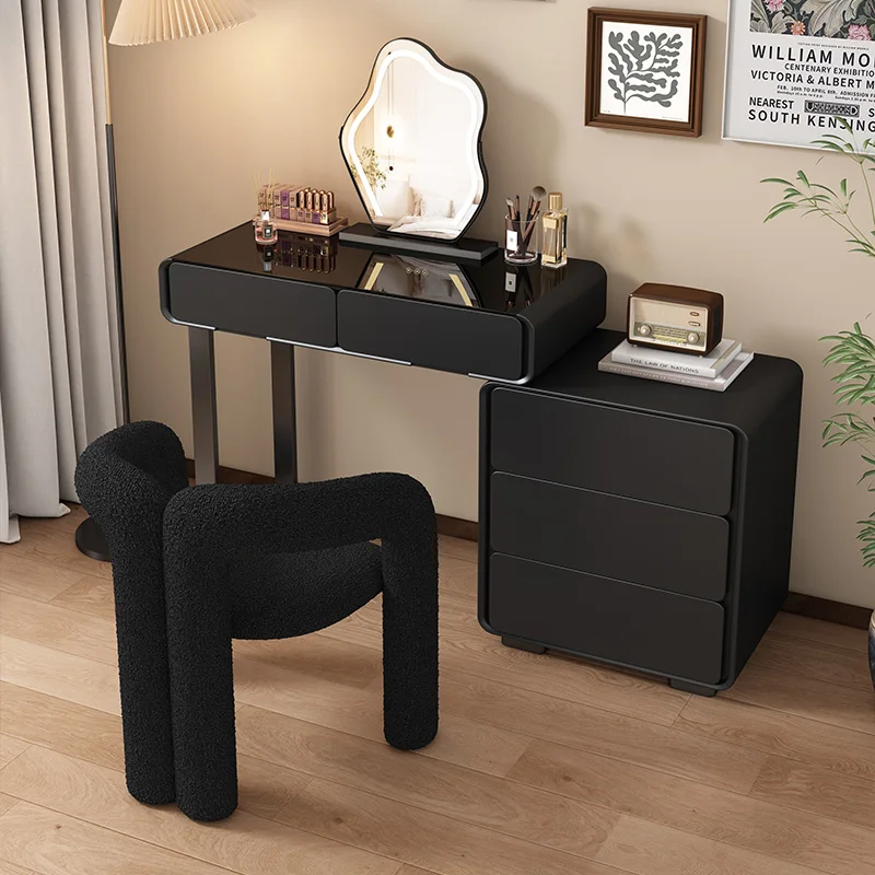 Женская полка, туалетный столик, туалетный столик, уголок для ногтей, европейская система, туалетный столик, динамик, красота, дерево, Vestidores, мебель
