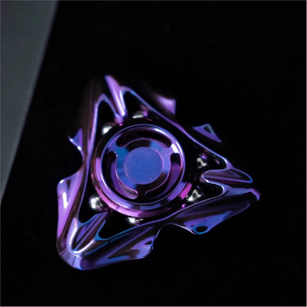 DOM EDC ジルコニウムトーチドラゴンストレス解消おもちゃフィジェットスピナー大人向けフィジェットおもちゃ金属フィジェットおもちゃ不安解消グッズ