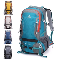 35L Outdoor Travel Hiking Backpack Climbing Backpack With Raincover for Men Women Framed Sports Trekking Camping Bag  Daypack