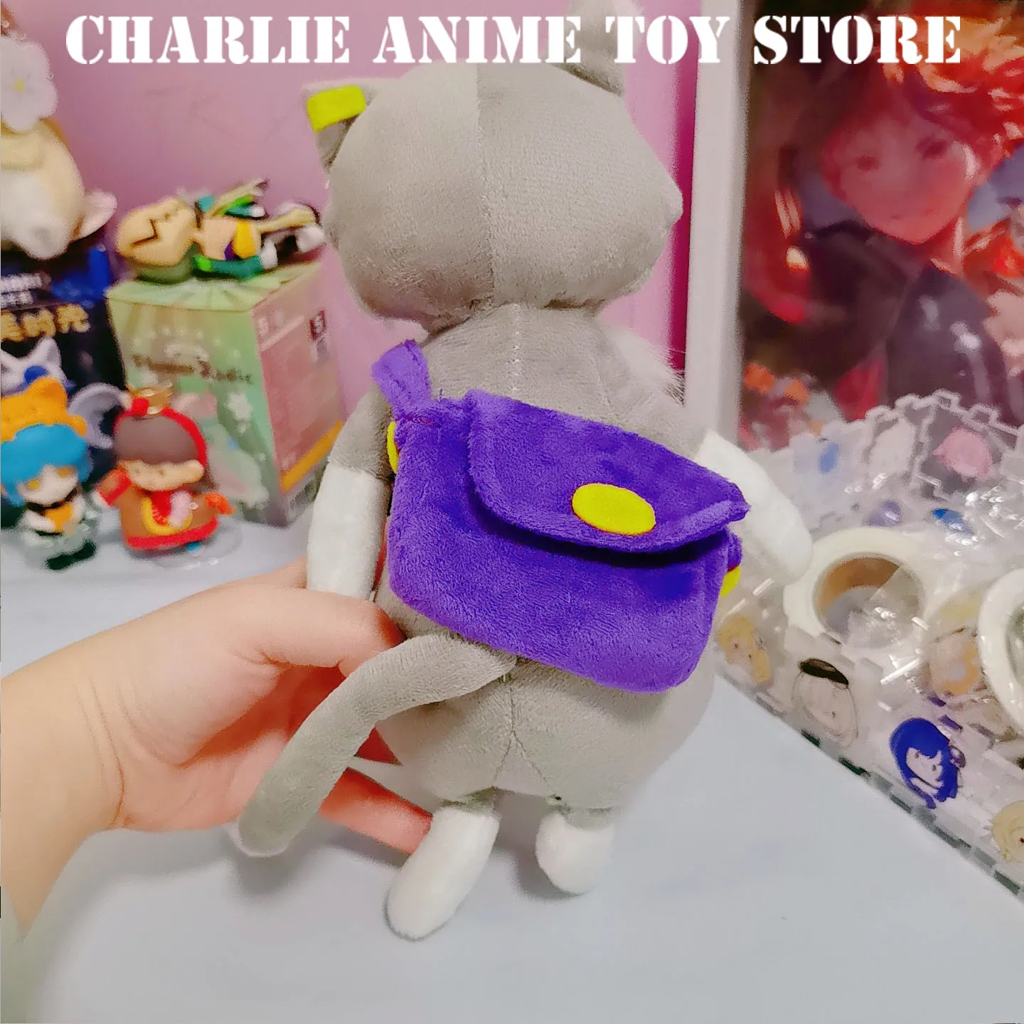 25/52CM Anime Re: życie w innym świecie od zera Figurka Puck Kawali Pluszowa zabawka Śliczna kolekcja Pluszowa lalka Zabawka Prezent dla dzieci