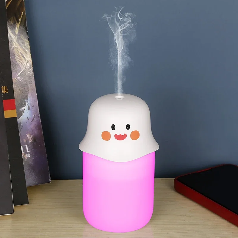 Cute Pet Humidifier Mini Office Desktop Air Conditioning Room Air Humidification Usb Small Household Heavy Fog Spray