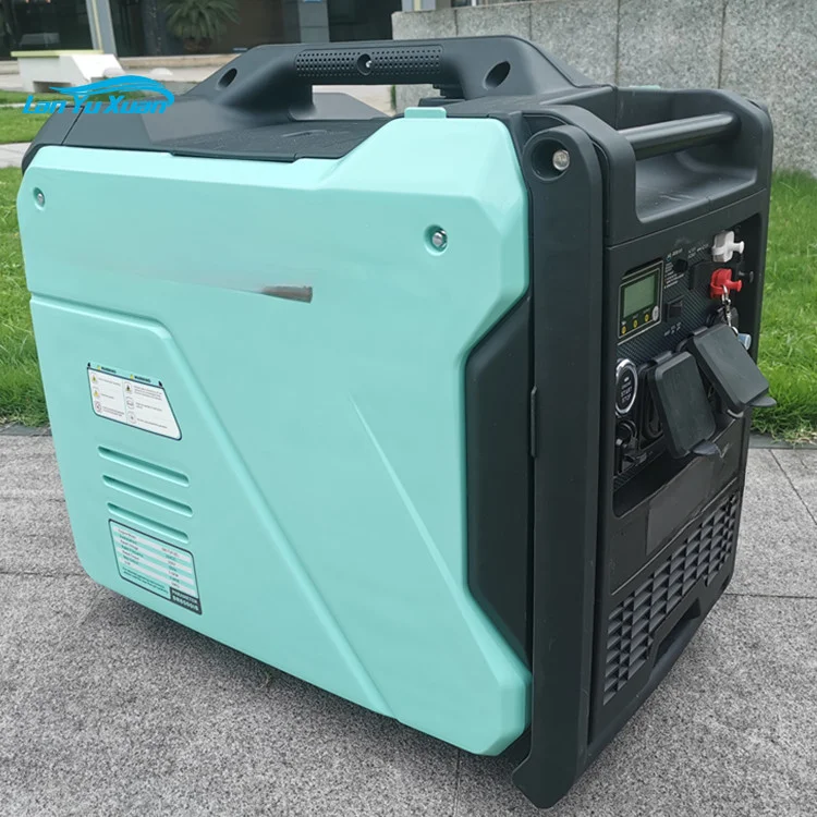 Dual Fuel  Electric Start Remote Start 100V 120V 220V 230V 240V 5.0KW Gasoline And LPG Portable Inverter Generator