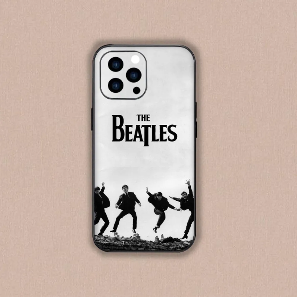 The Singer B-Beatles Phone Case For iPhone Mini 11 12 13 14 15 Plus Pro Max XR XS Black Shell