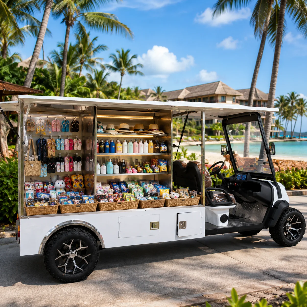 Factory Direct Mobile Vending Cart Manufacturer | Custom Electric Food & Beverage Cart OEM ODM Supplier from China CE