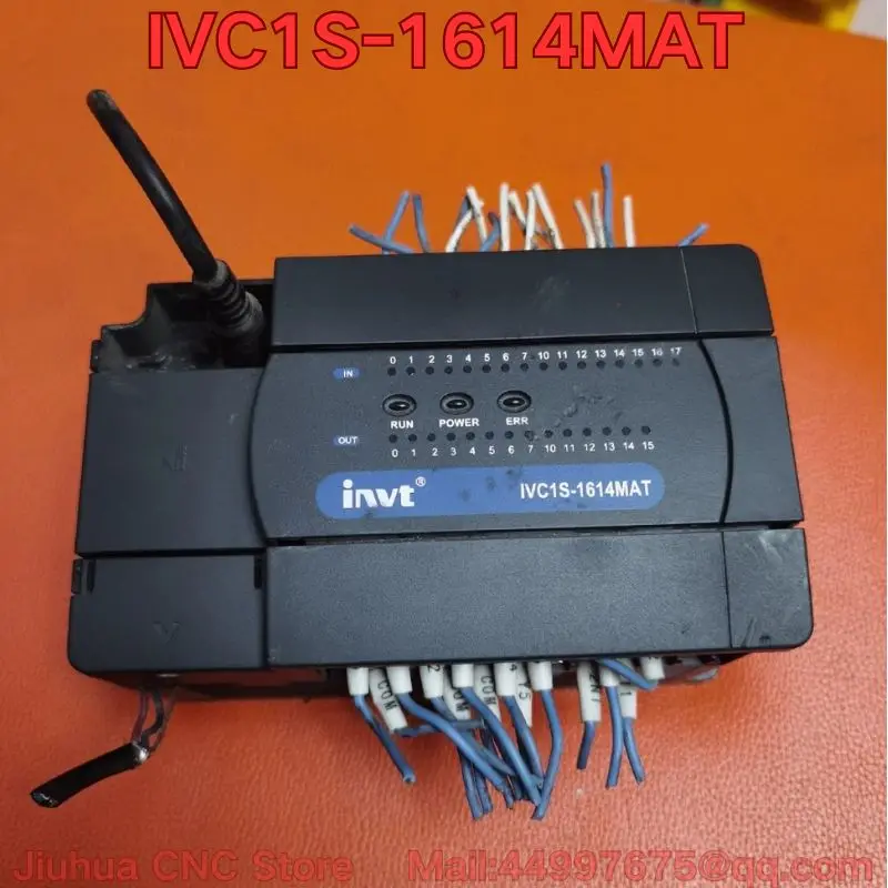

Second-hand IVC1S-1614MAT PLC controller functional test is normal