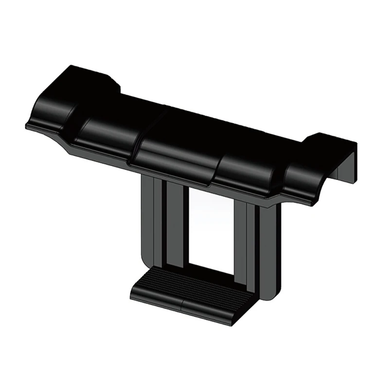 A44F-50PCS لوحة طاقة شمسية تصريف المياه كليب ASA اللوحة الضوئية المياه استنزاف كليب السيارات إزالة غبار الماء المستقر