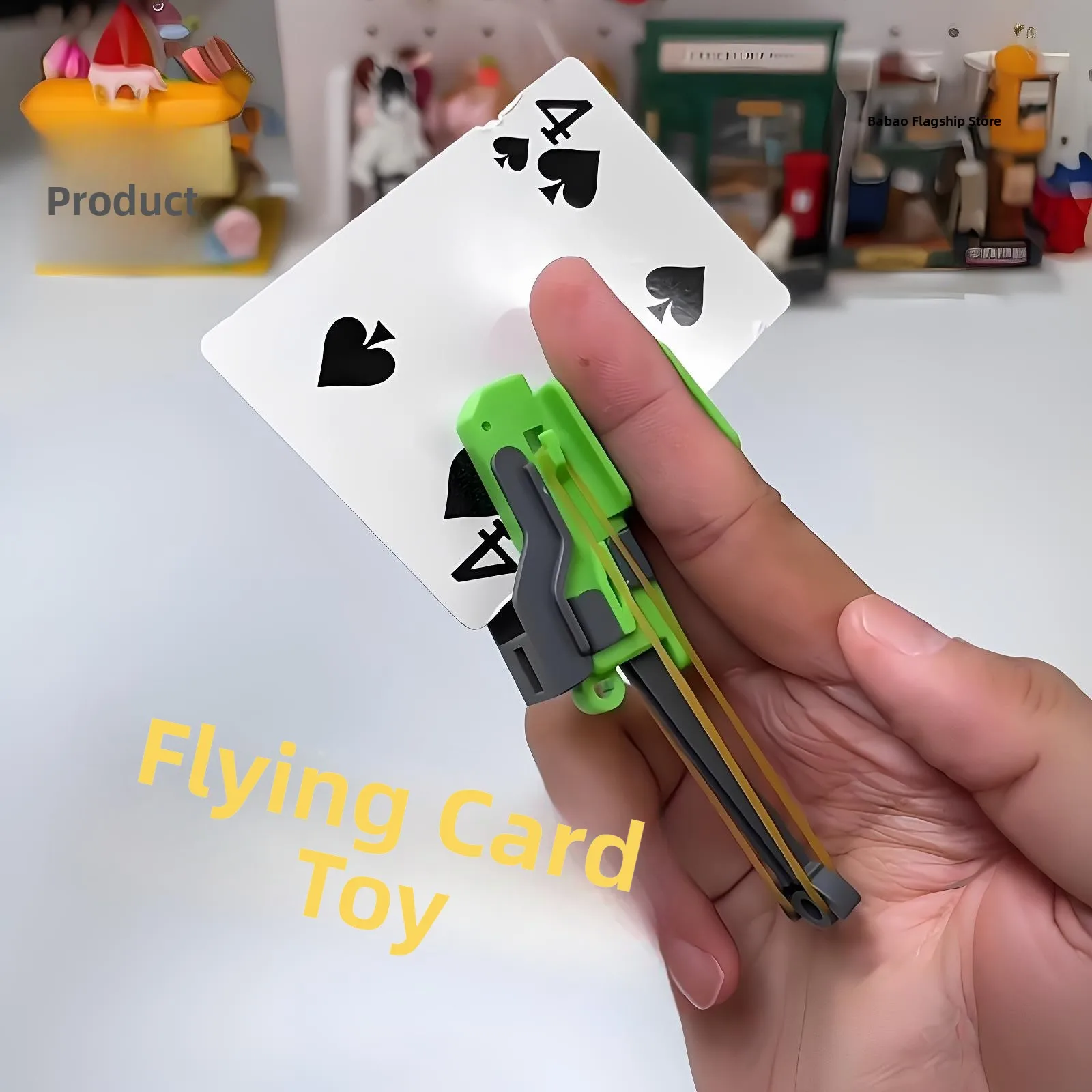 Pr-And-Release er Toy Fly Card Hand Pull Ba And Rebound DIY Assembly Blind Bag Creative Prank Toys for Children