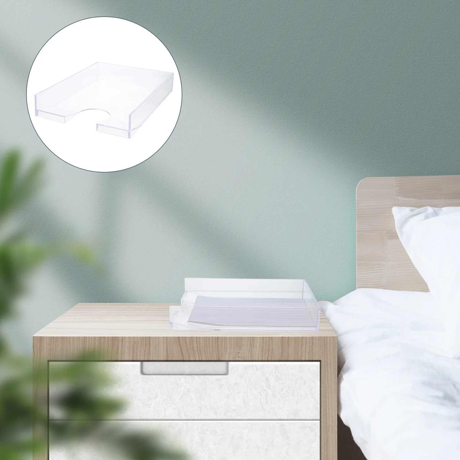 

Desk Storage Organizer Document Case Receipt Holder Travel Documents Lightweight File Desktop