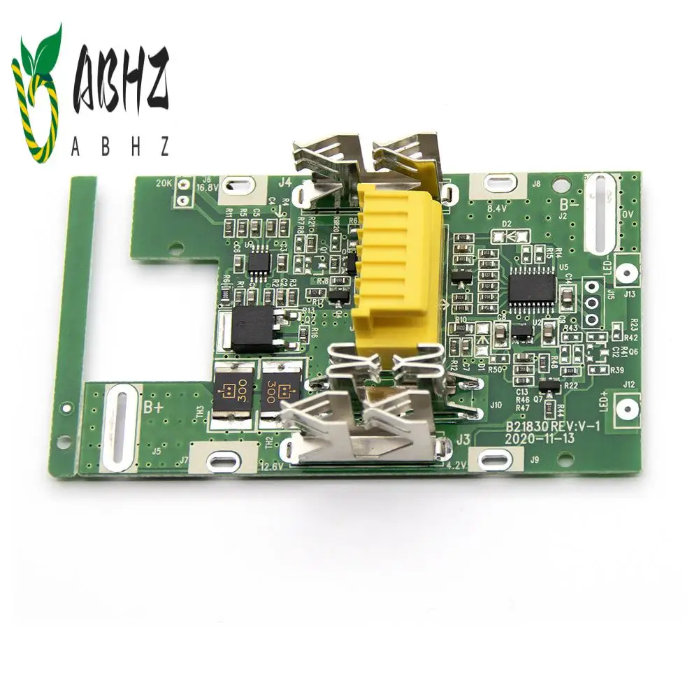 

ABHZ-Plastic Case Nesting Cell Protection Detection Protection Board PCB For 18V BL1840 BL1850 BL1830 Battery, 2Set