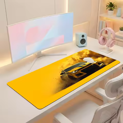 funny B-bumblebees Mouse Pad Computer Accessories Keyboard Table Mat Black Mousepad Company Gaming Laptop