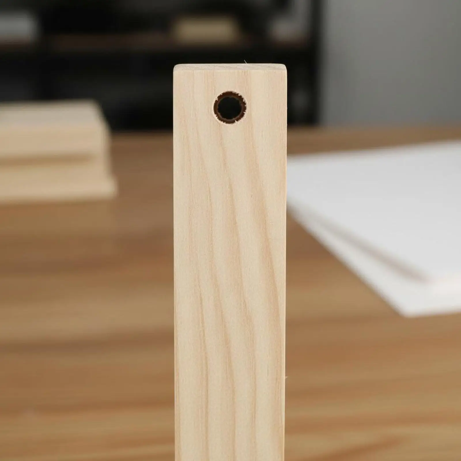 Premium Pine Wood Book Press Adjustable Clamp System User-friendly Paper Binder for Crafting and Home Studio Use