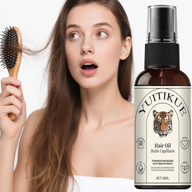 رذاذ العناية بالشعر، مصل ترطيب، جذور الشعر المغذية، تدليك فروة الرأس، إصلاح الشعر، محلول العناية بالشعر للتحكم في الزيت #3