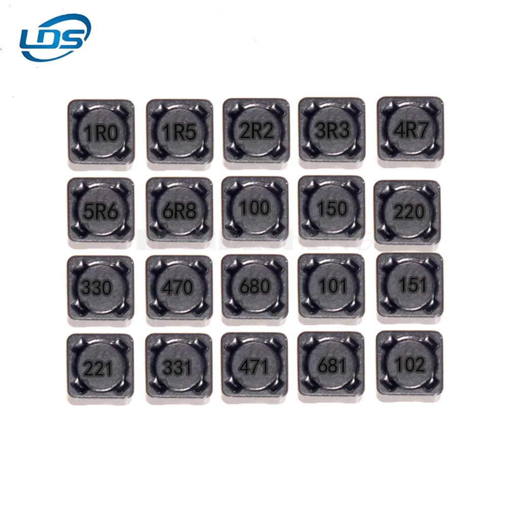 10pcs CDRH73 SMD Magnetic Adhesive Inductor 1UH/1.5UH/2.2UH/3.3UH/4.7UH/6.8UH/10UH/15UH/22/33/47/68/100/150/220/330/470/680/1MH