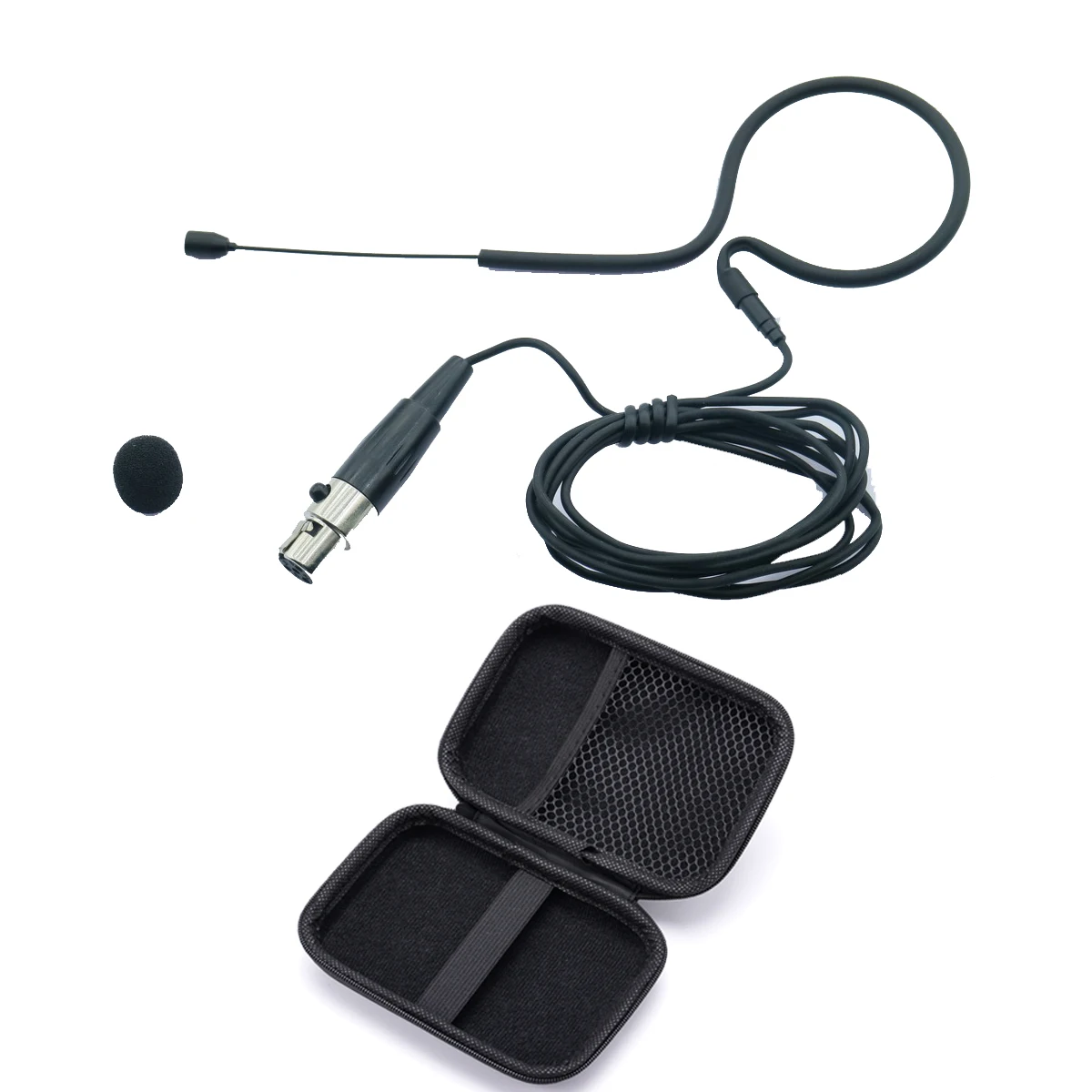 MX153 Earset Headset Microphone For Shure TA4F 4Pin AKG TA3F 3Pin Omnidirectional ULX QLX SLX Wireless Headworn