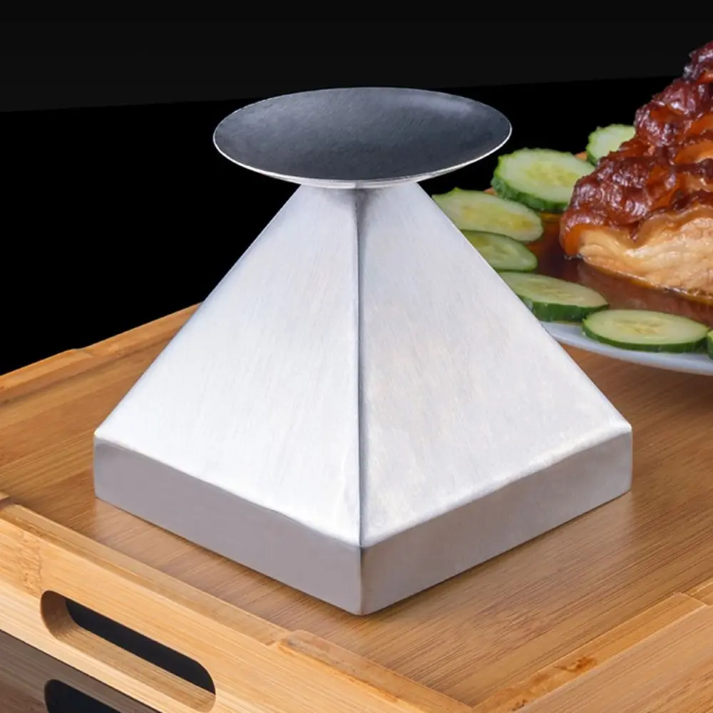 

Four Pyramidal Pagoda Meat Mold Stainless Steel Flat Bottom Sushi Press Mold Silver Rust-proof Rice Dumpling Mold Restaurant