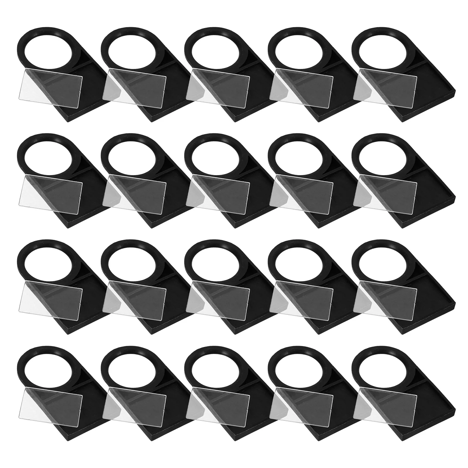 

50pcs Electrical Switch Notice Sign Push Button Switch Indicator Plate 22Mm Hole Sturdy Wear Resistant Material Bright Visible