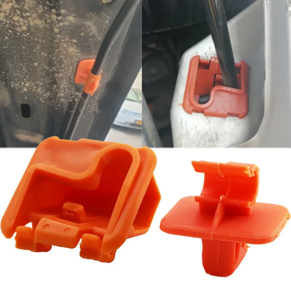 1SET Hood Bonnet Prod Rod Support Stay Clips Clamp For Skoda Fabia 2007-2014 Octavia 2004-2013 1U0823570A NEW