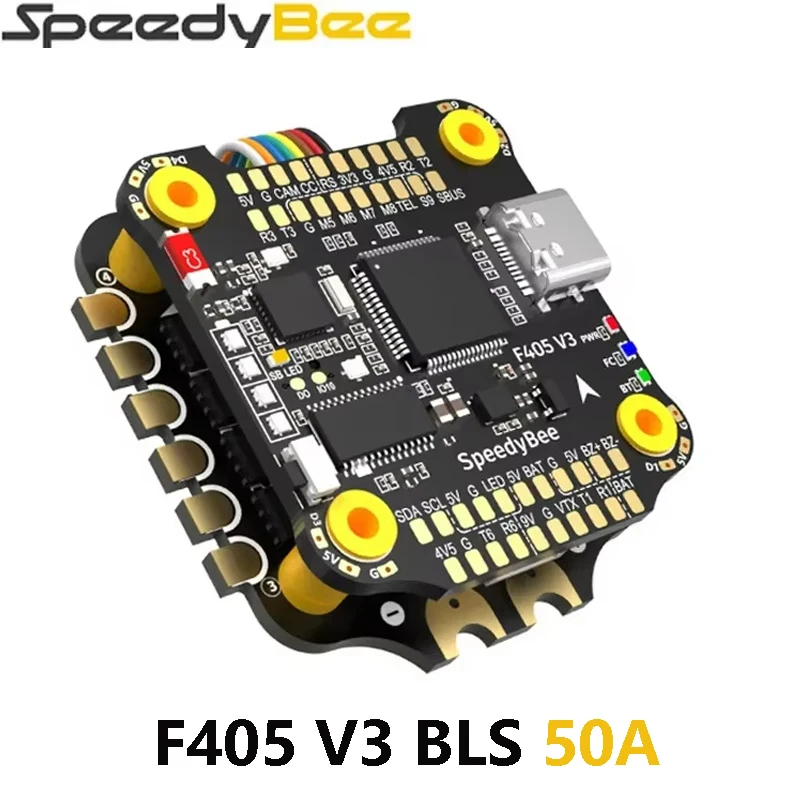 SpeedyBee F405 V3 V4 Stack F405 V3 BLS 50A 60A FC&ESC / F405 V4 BLS 55A 60A FC&ESC for FPV Freestyle Drone Model