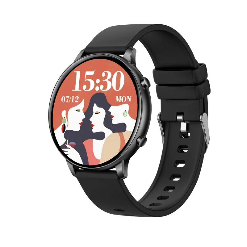 

Female New Smart Bluetooth Call, Heart Rate, Blood Pressure, Health Monitoring, Silicone Strap, Watch In Stock