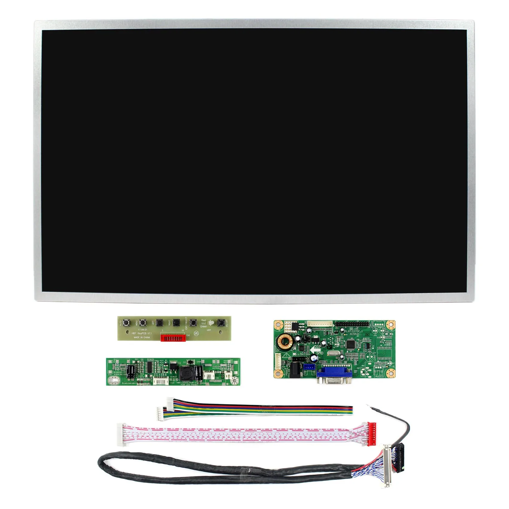 Płyta kontrolera LCD VGA z ekranem LCD M190CGE CCFL LVDS 19 "1440x900 5V 8-bit